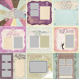 Vintage Wedding Predesigned Pages 12x12