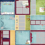 School Days Predesigned Pages 12x12
