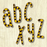 Cute Safari Alpha Set