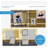 Rugged 12x12 Predesigned Pages