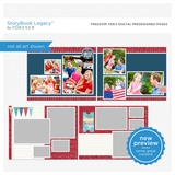 Freedom 11x8.5 Digital Predesigned Pages