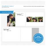 Reception Book 11x8.5 Predesigned Pages