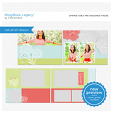 Spring 11x8.5 Predesigned Pages