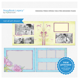 Wedding Fresh Spring 11x8.5 Predesigned Pages