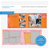 Wedding Radiant Summer 11x8.5 Predesigned Pages