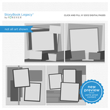 Click And Fill VI 12x12 Digital Pages