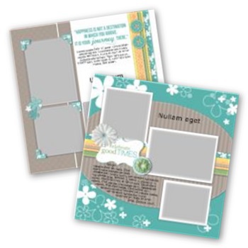 Fabulous 12x12 Page Print Templates