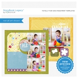 Totally Fun 12x12 Page Print Templates