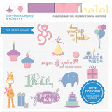 Fabulous Baby Girl Celebrate Digital Additions