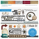 Grunge Graduation Digital Kit