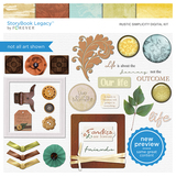 Rustic Simplicity Digital Kit