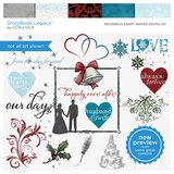 Wedding Elegant Winter Digital Kit