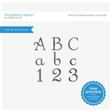 April Afternoon Digital Alpha Set