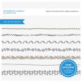Basic Stitching Digital Embellishments