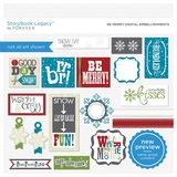 Be Merry Digital Embellishments