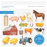Classic Farm Digital Embellishments