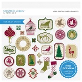 Noel Digital Embellishments