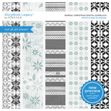 Nordic Christmas Digital Overlays