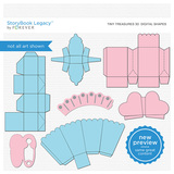 Tiny Treasures 3d Digital Shapes