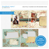 Beautifully Blended 12x12 Predesigned Pages