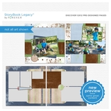 Discover 12x12 Predesigned Pages