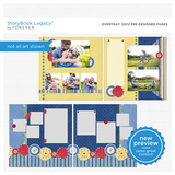 Everyday 12x12 Predesigned Pages