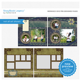 Reminisce 12x12 Predesigned Pages
