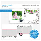 Simply Stylish 12x12 Predesigned Pages