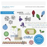 Winter Delight Digital Embellishments