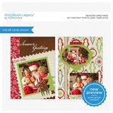Seasons Greetings 5x7 Portrait Folded Card Templates (Canceled)