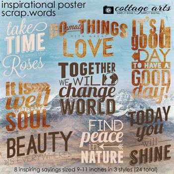 Inspirational Poster Scrap.words