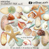 Everyday Element Pak 4 - Sea Shells