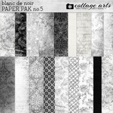 Blanc De Noir Paper Pak 5