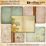 Nature's Sketchbook - Journals 14
