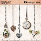 Tattered Love Danglies