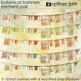 Botanical Banners Element Pak