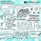 Simply Sweet Scrap.words