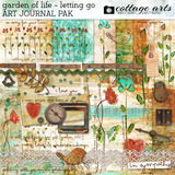 Garden Of Life - Letting Go Art Journal Pak