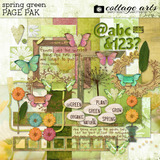 Spring Green Page Pak