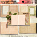Nature's Sketchbook - Journals 12