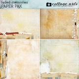 Faded Memories Paper Pak