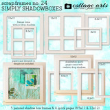 Scrap.frames 24 - Simply Shadowboxes