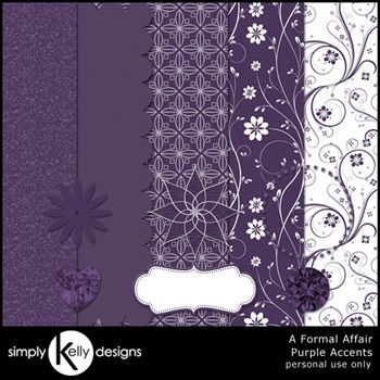 Purple Accents - A Formal Affair