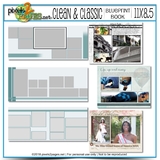 11x8.5 Clean & Classic Blueprint Book