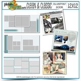 12x12 Clean & Classic Blueprint Book