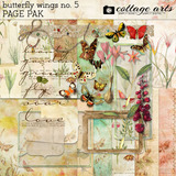 Butterfly Wings 5 Page Pak