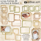 Scrap.frames 20 - Stitched And Folded