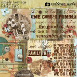 Simply Heritage Page Pak