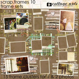 Scrap.frames 10 - Frame Sets