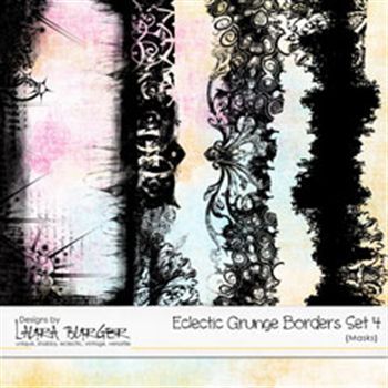 Eclectic Grunge Border Set 4